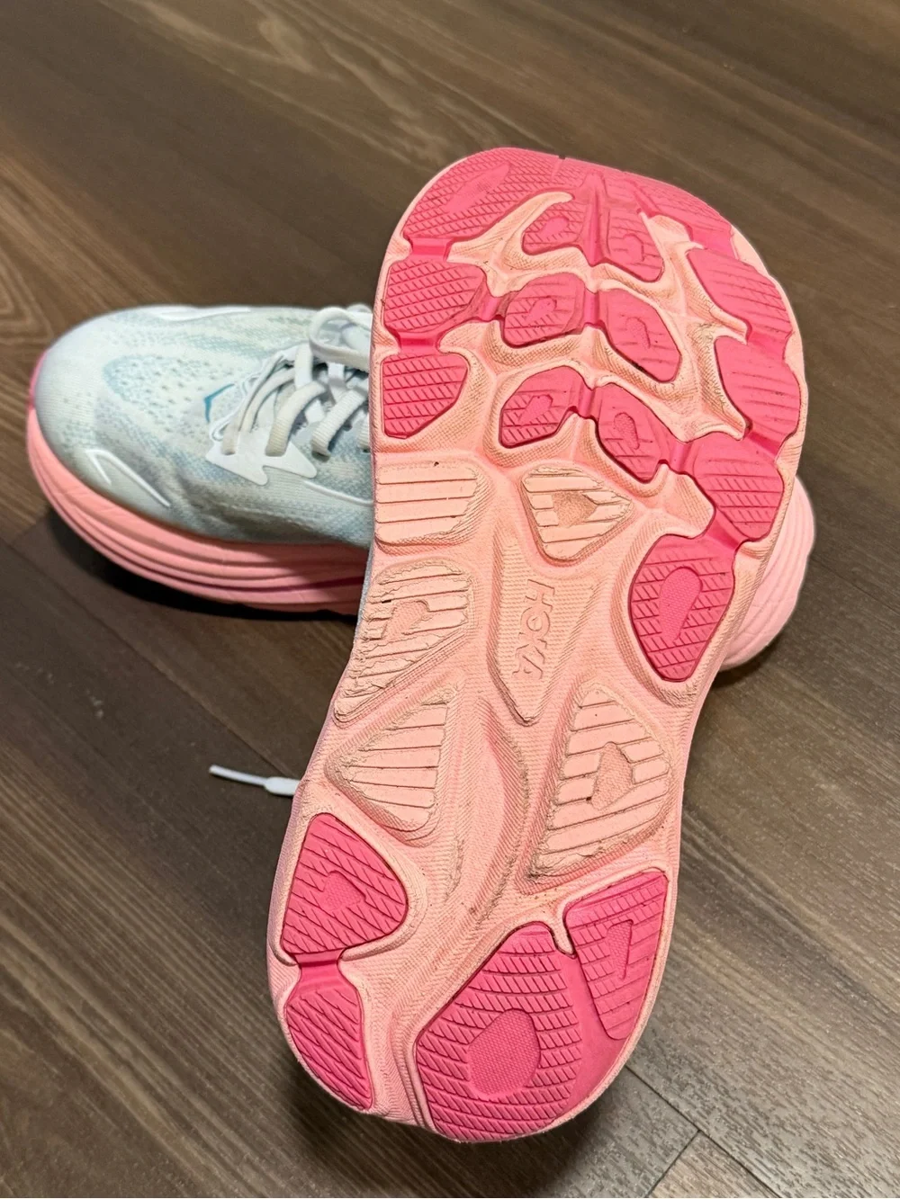 Hoka breathable mesh